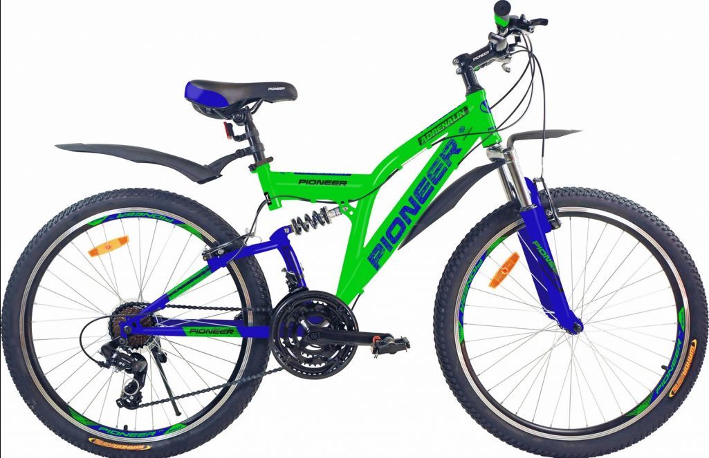  PIONEER ADRENALIN 26"/17" green-blue-black