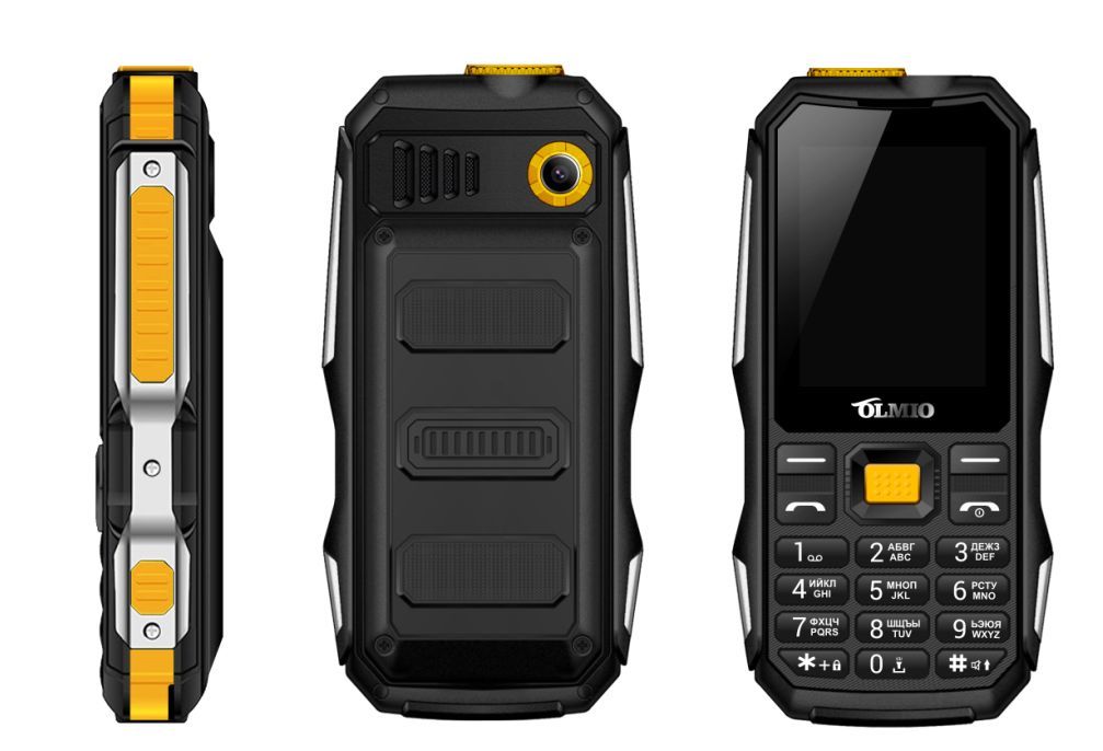   OLMIO X04 Black/Orange