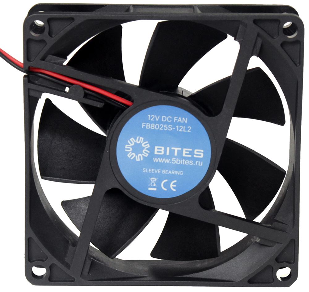  5BITES FB8025S-12L2 80X25 / SLEEVE / 2000RPM / 2P