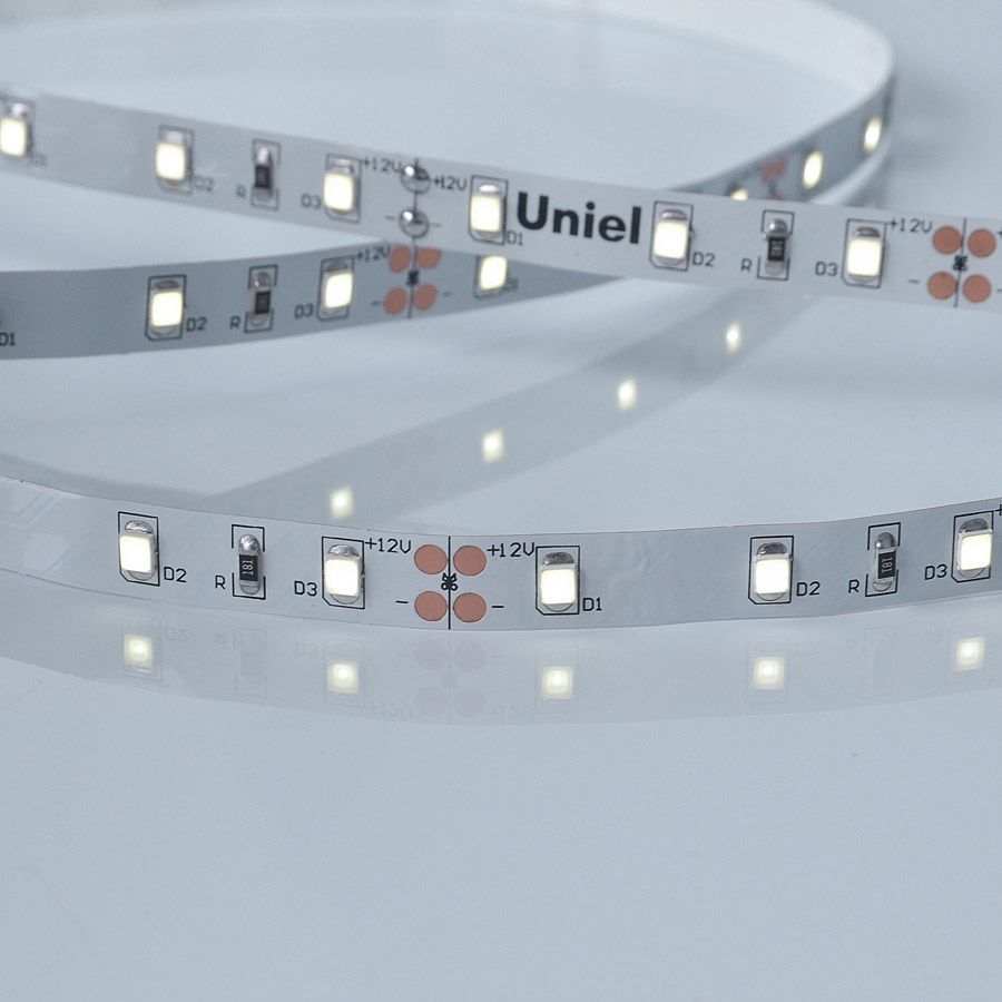  UNIEL (UL-00004356) ULS-M11-2835-60LED/m-8mm-IP20-DC12V-4,8W/m-5M-6500K PROFI