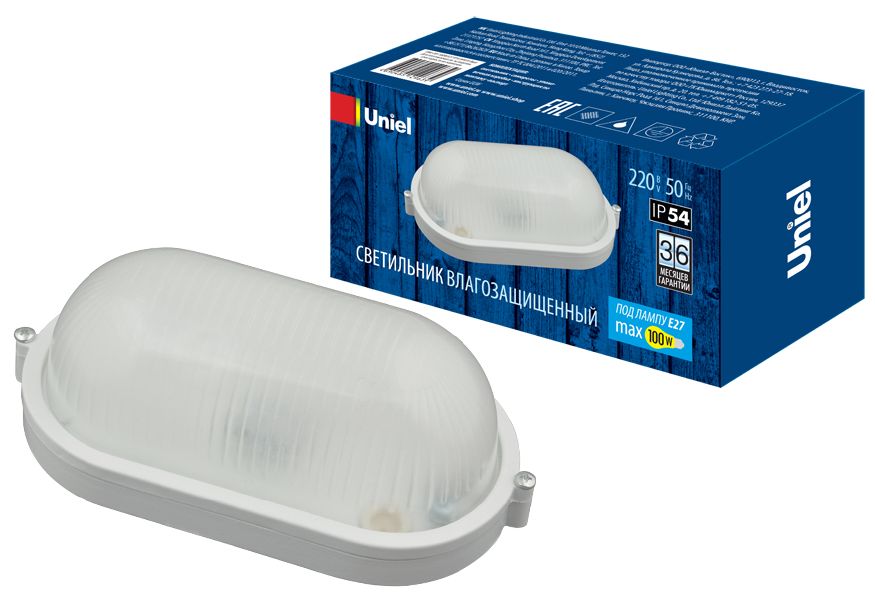  UNIEL (UL-00006773) UWL-O01 100W/E27 IP54 WHITE 