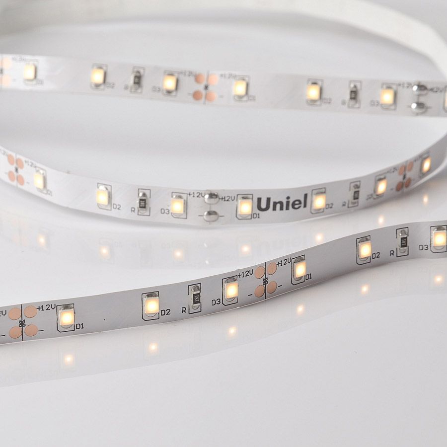   UNIEL ULS-M11-2835-60LED/m-8mm-IP20-DC12V-4,8W/m-5M-3000K