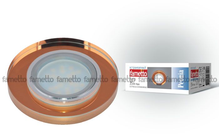  FAMETTO (09993) DLS-P106 GU5.3 CHROME/BRONZE