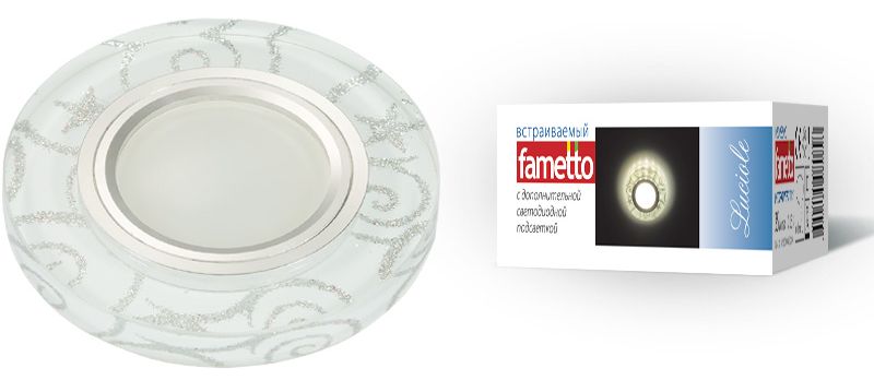  FAMETTO (UL-00000377) DLS-L202 GU5.3 CHROME/WHITE