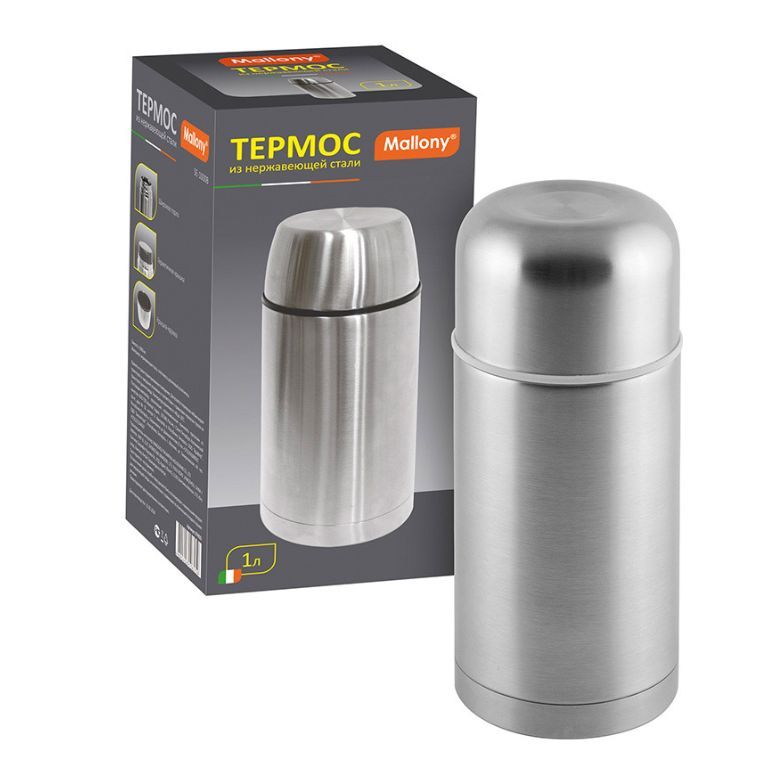 Термос MALLONY Термос суповой SE-1000B, 1,0 л....
