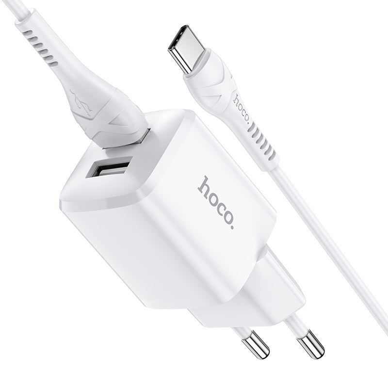 ��� HOCO (6931474742018) N8 2USB 2.4A LIGHTNING 8-PIN 1� �����