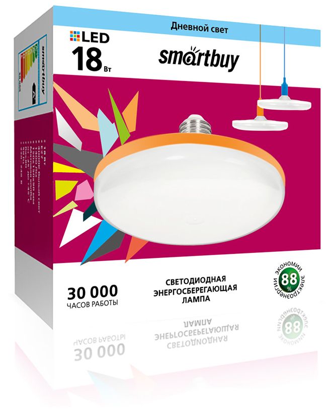  SMARTBUY (SBL-UFO-18-4K-E27) 18W/4000/E27