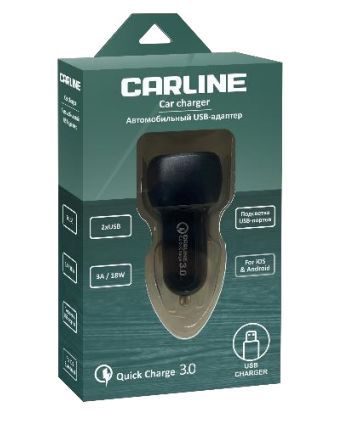  CARLINE CH-2QC 2USB Quick Charge 3.0   12  