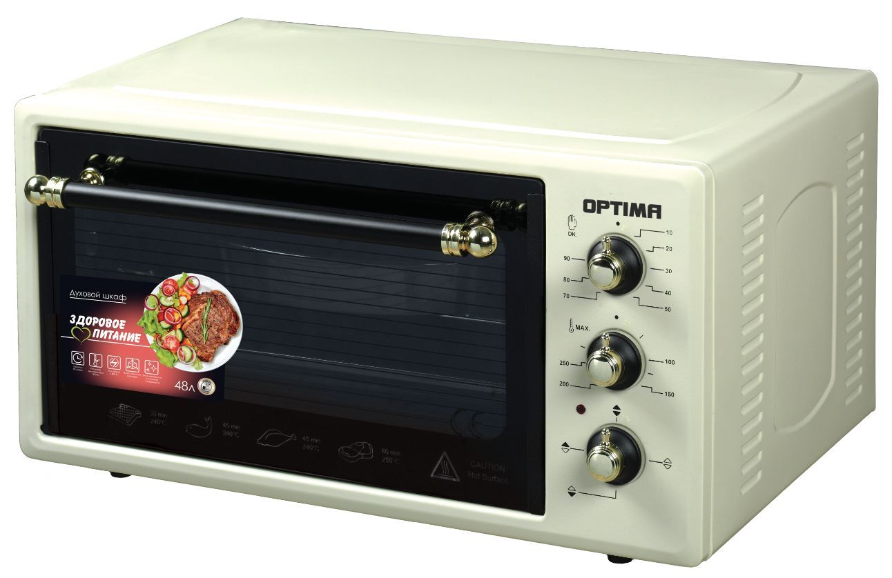 Духовой шкаф электрический OPTIMA OF-48BR бежевый