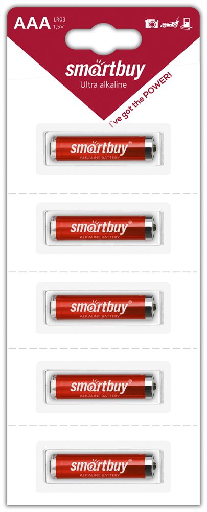  SMARTBUY (SBBA-3A05B) LR03/5B strip