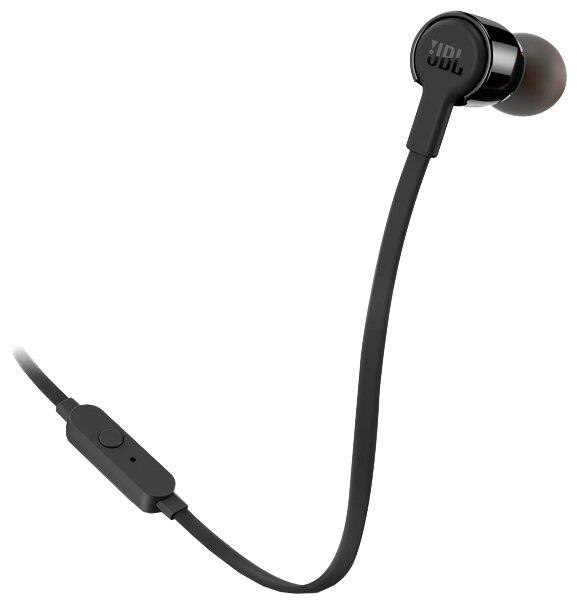 Наушники вкладыши проводные JBL TUNE 110 BLACK (JBLT110BLK) [ПИ]