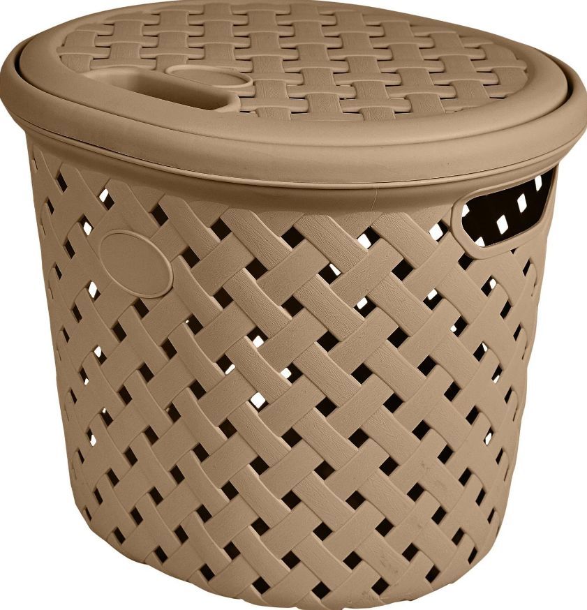 Корзина для белья PLAST TEAM PT408811015 Rattan...