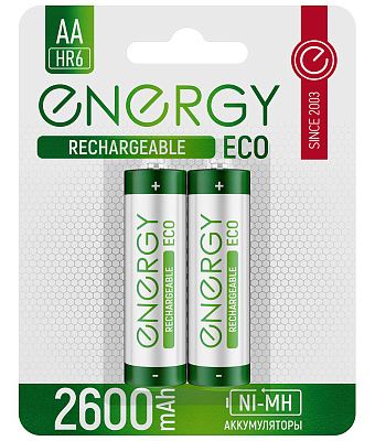  ENERGY Eco NIMH-2600-HR6/2B (АА) 104989