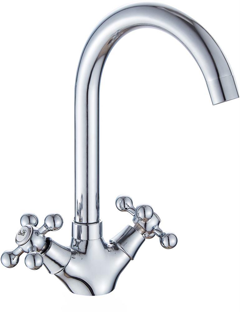 Смеситель GOTA ROCIO G312310-GOTA Kreshel Смеситель д/кухни с 2-мя рукоятками с