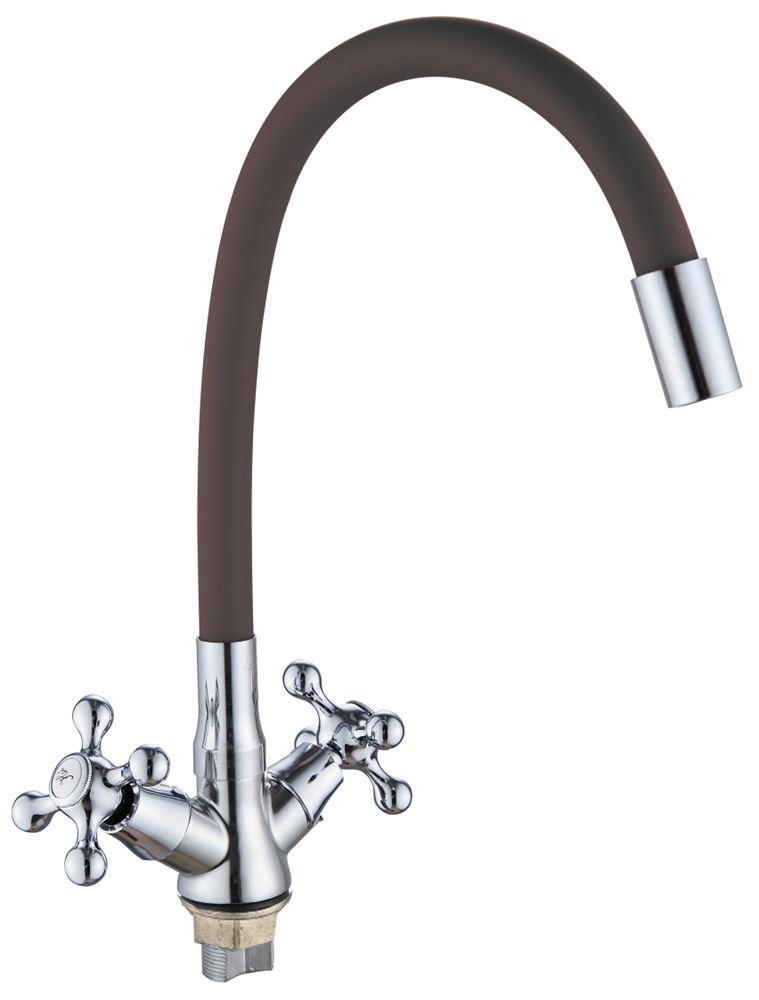 Смеситель GOTA ROCIO G095538-GOTA Barcelona Смеситель д/кухни с 2-мя рукоятками