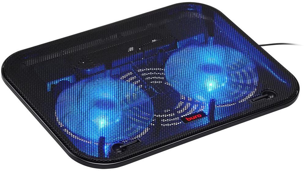  BURO ��������� ��� �������� BU-LCP140-B214H 14 338x255x22�� 1xUSB 2x 140��FAN