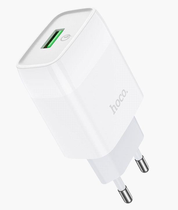  HOCO (6931474732514)  HOCO C72Q Glorious single port charger ()