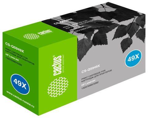   CACTUS CS-Q5949X Q5949X Black (6000.)  HP LJ