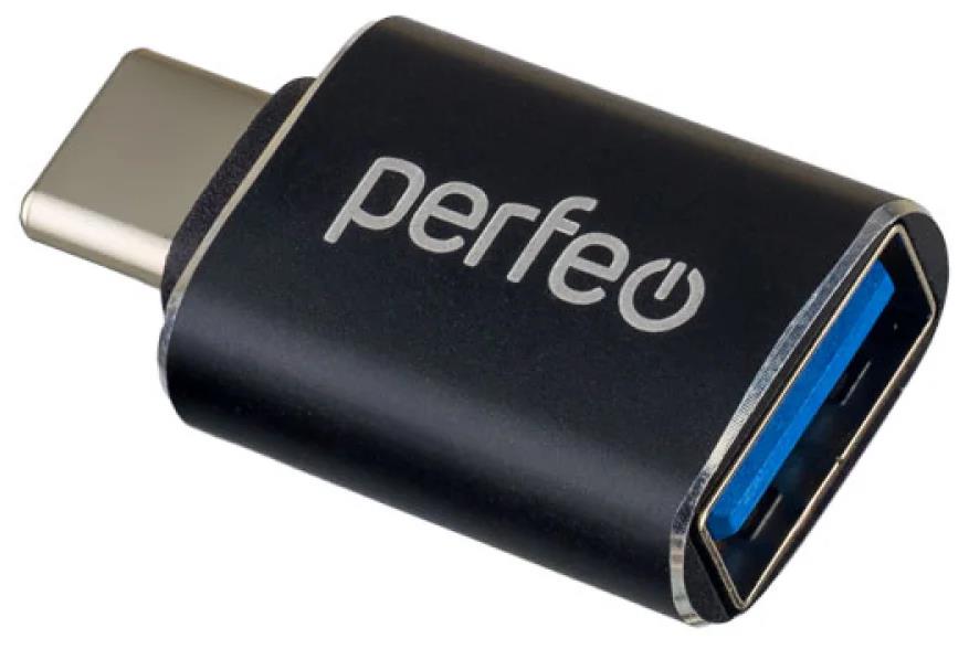  PERFEO (PF_C3006) adapter USB  Type-C c OTG, 3.0 (PF-VI-O009 Black)