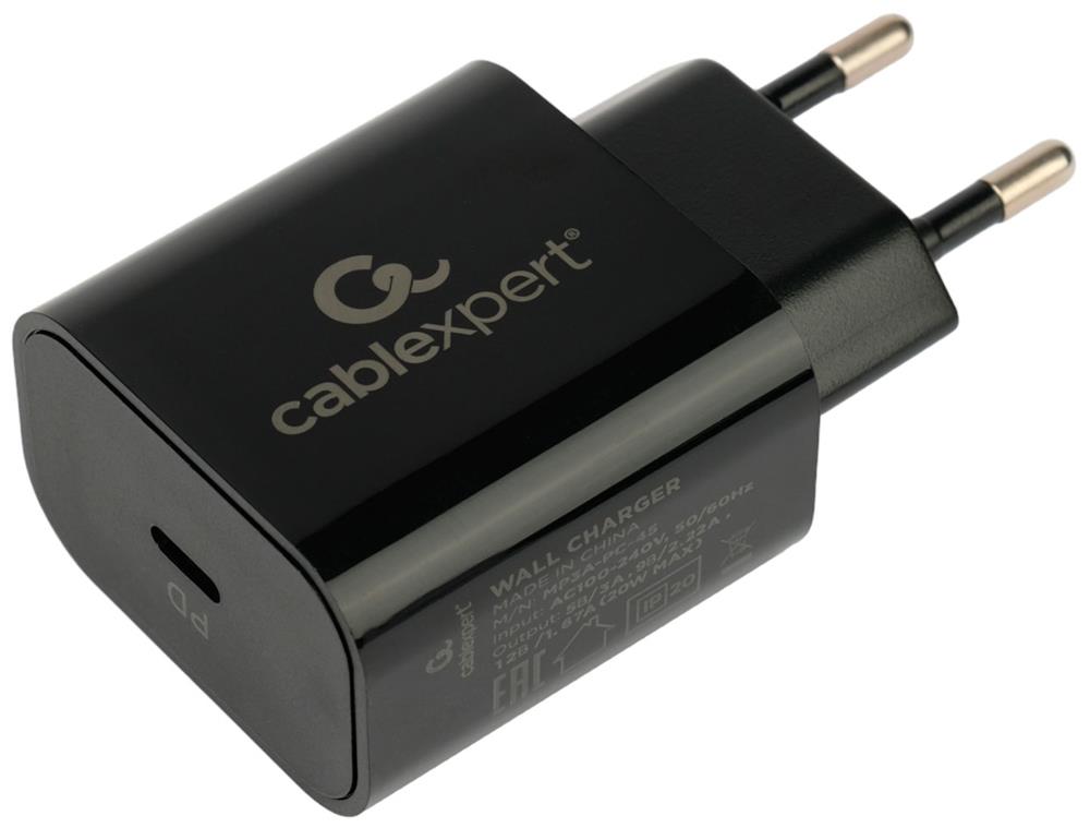 Универсальный адаптер питания Cablexpert (21076) MP3A-PC-45, QC3.0/PD, 1 порт