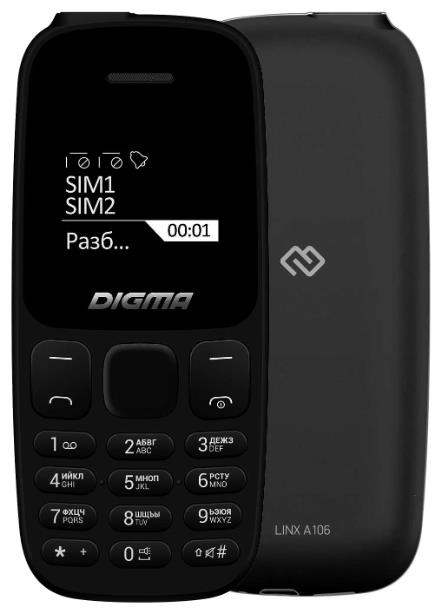  DIGMA Linx A106 32Mb Black (LT1065PM)