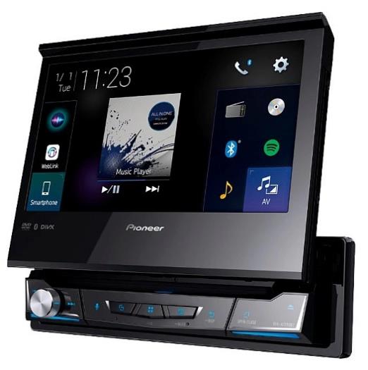  2 DIN PIONEER AVH-A7250BT