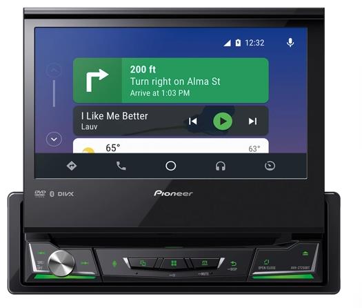  2 DIN PIONEER AVH-Z7250BT DSP