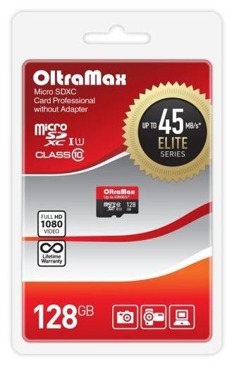   OLTRAMAX MicroSDXC 128GB Class 10 UHS-1 Elite