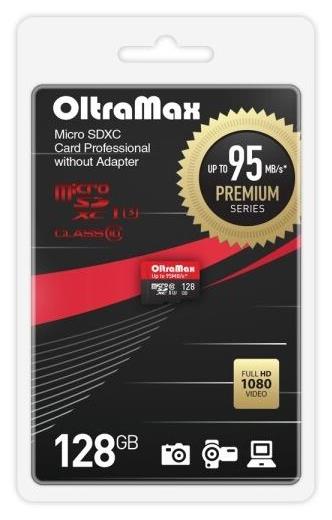  OLTRAMAX 128GB microSDXC Class 10 UHS-1 Premium (U3) [OM128GCSDXC10UHS-1-PrU3