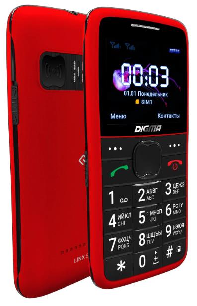   DIGMA Linx S220 32Mb Red (LT1075MM)