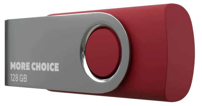 - MORE CHOICE (4610196407673) MF128-4 USB 128GB 2.0 Red