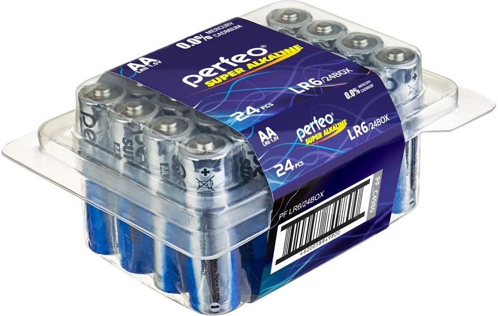 Батарейки PERFEO (PF_C4980)LR6/24BOX SUPER...