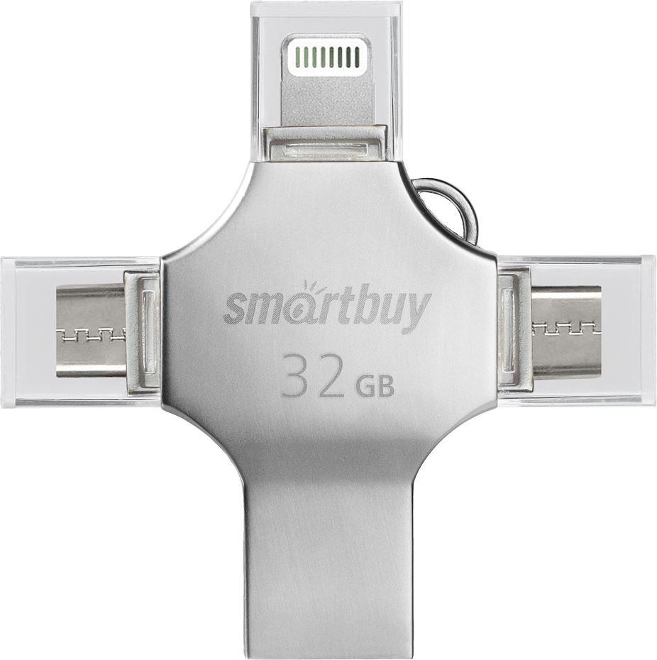  SMARTBUY (SB032GBMC15) 032GB MC15 Metal Quad
