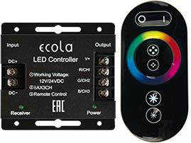  ECOLA RFK24BESB LED strip RGB RF controller...
