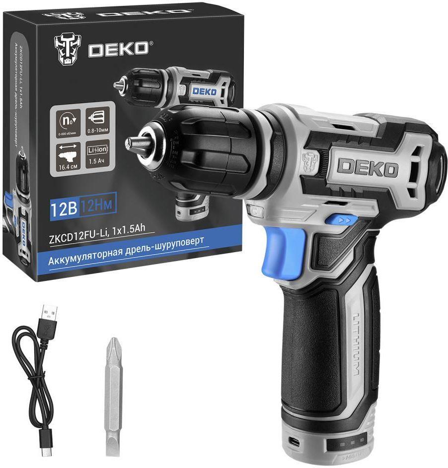 �������������� �����-���������� DEKO ZKCD12FU-Li, 12�, 1�1.5�� 063-4141