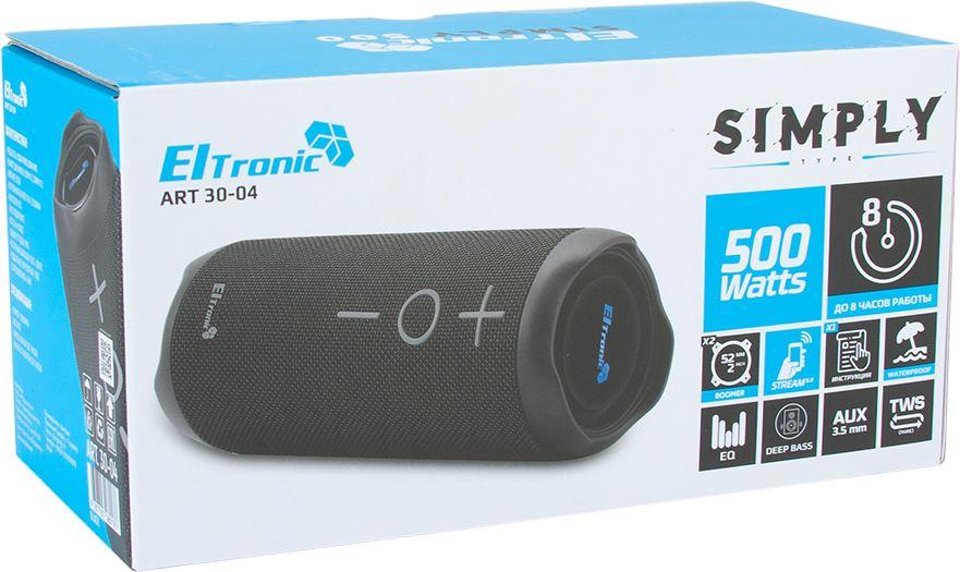 Акустика ELTRONIC (30-04) SIMPLY , черный