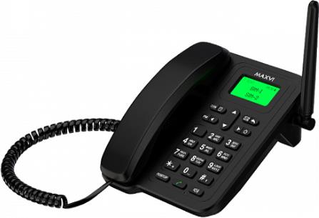 Телефон стационарный MAXVI RT-01 Black