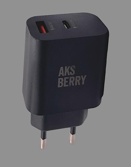 СЗУ AKSBERRY (6900253220017) T43 20W PD + QC3.0...