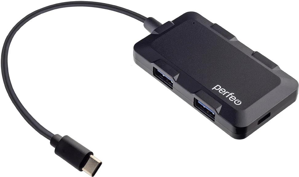 USB  PERFEO (PF D0802) USB C-HUB 4...