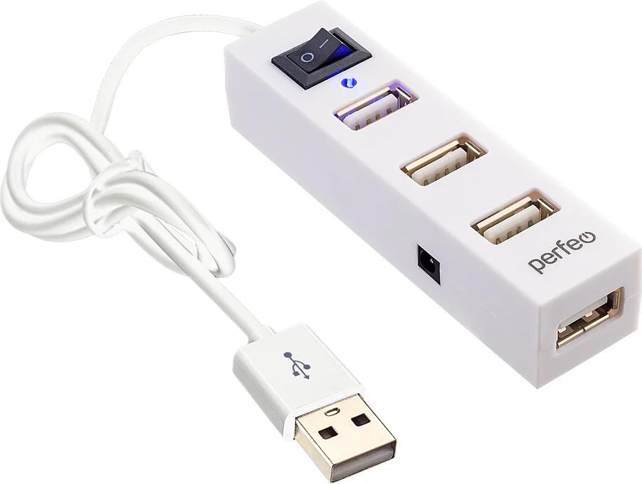 USB  PERFEO (PF D0801) USB-HUB 4...