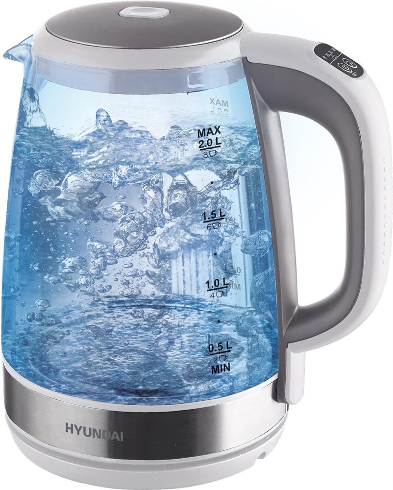  HYUNDAI HYK-G8880 2л. 2200Вт серый/серебристый...