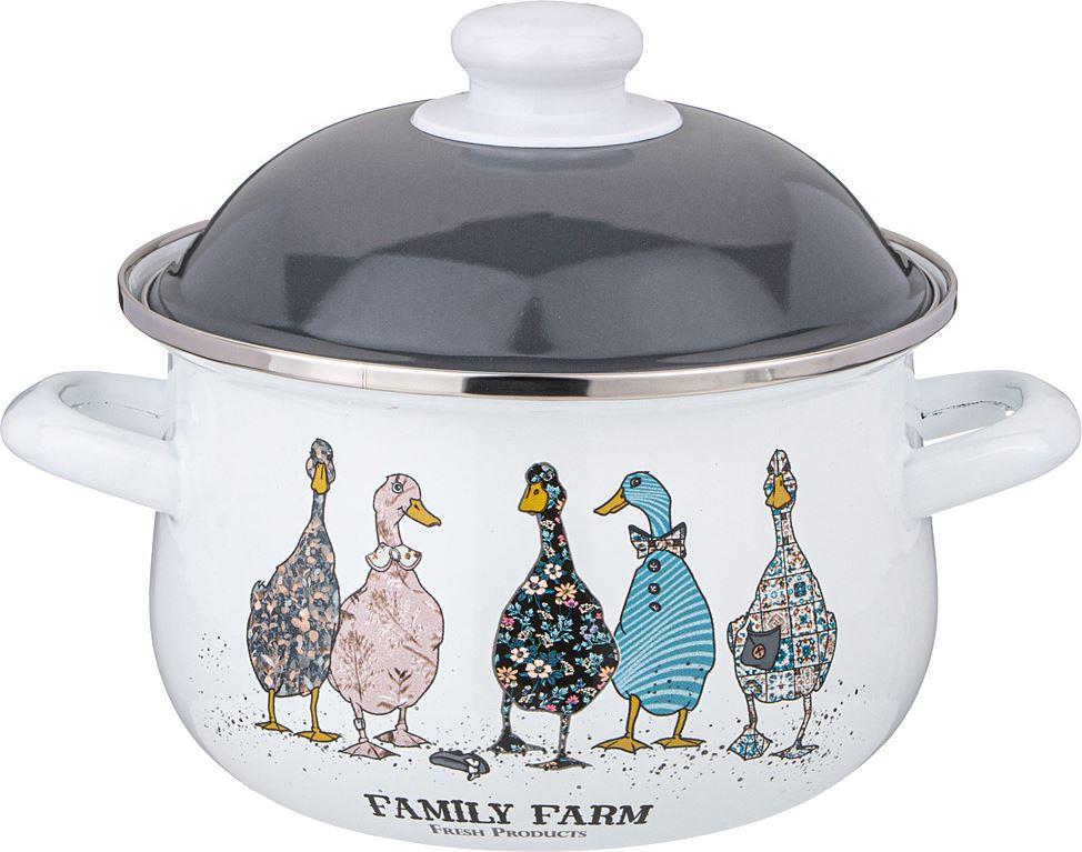 Кастрюля AGNESS 934-621 FAMILY FARM 2,0л