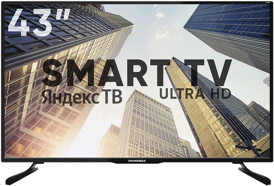 LD- SOUNDMAX SM-LED43M03SU UHD SMART 