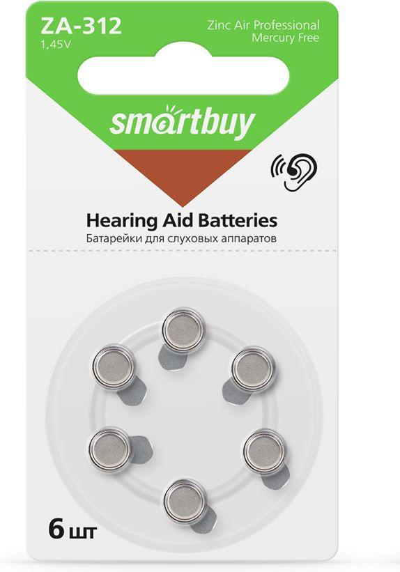 Батарейки SMARTBUY (SBZA-A312-6B) A312-6B...