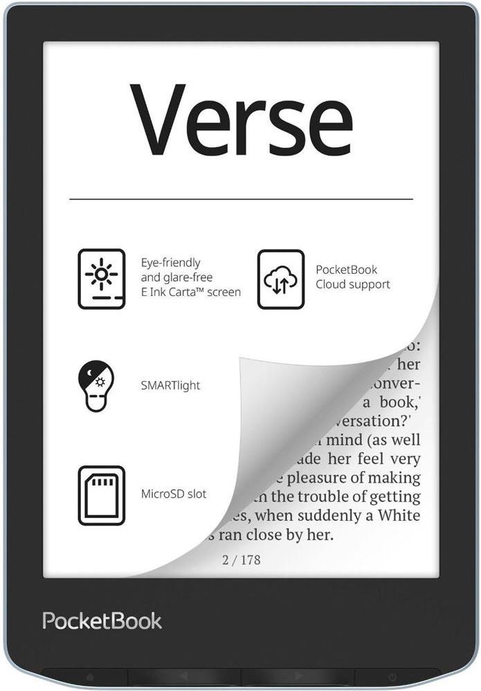Электронная книга POCKETBOOK 629 Verse Bright Blue (PB629-2-WW)