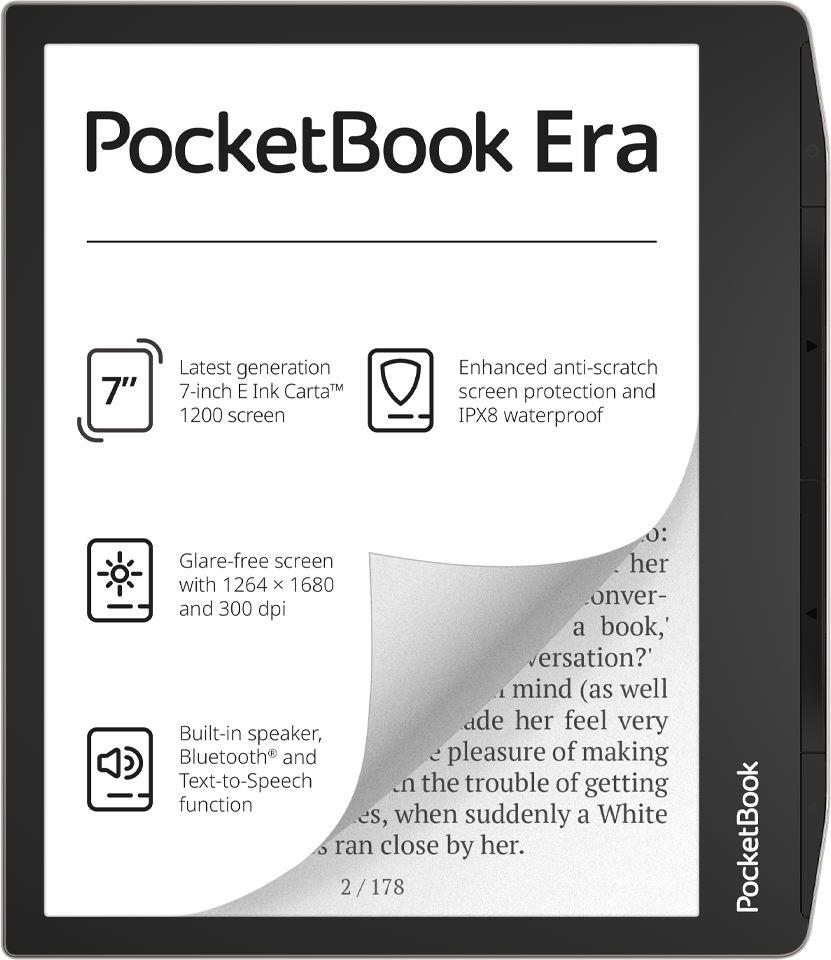 Электронная книга POCKETBOOK 700 ERA 32Gb Stormy Sea (серебристый)
