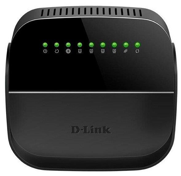  D-LINK DSL-2640U/R1A N150, ADSL2+ Black