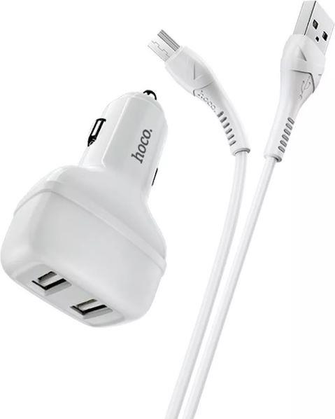  HOCO (6931474727763) Z36 White  2USB...