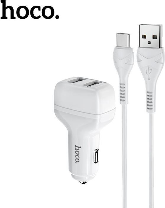  HOCO (6931474727787) Z36 White  2USB...