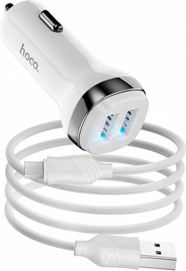  HOCO (6931474739704) Z40 White  2USB...